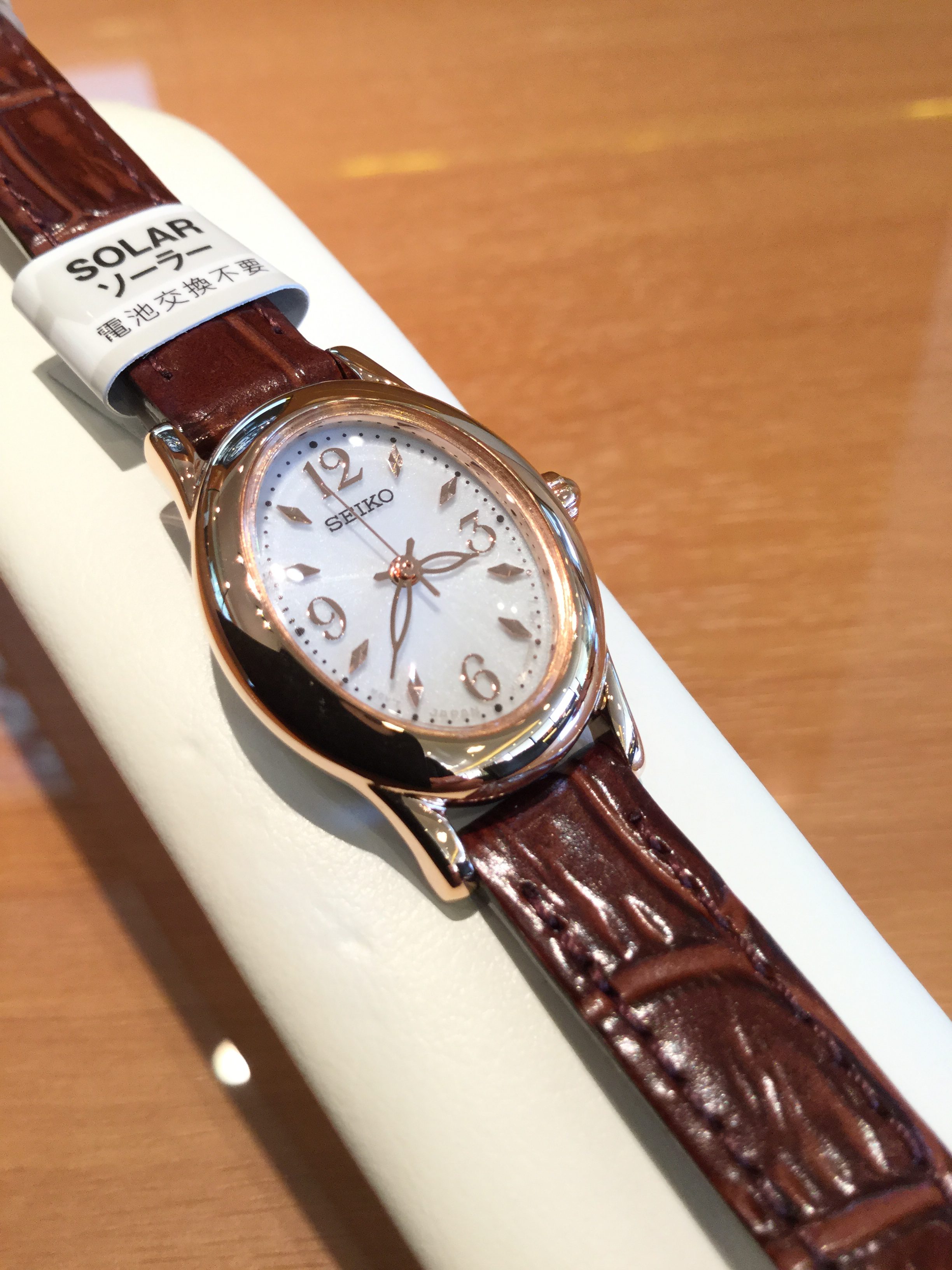 革ベルトのSEIKO時計を入荷しました(^_^)/ | 三愛公式サイト（ 岐阜県羽島市のメガネ・時計・宝飾・補聴器）